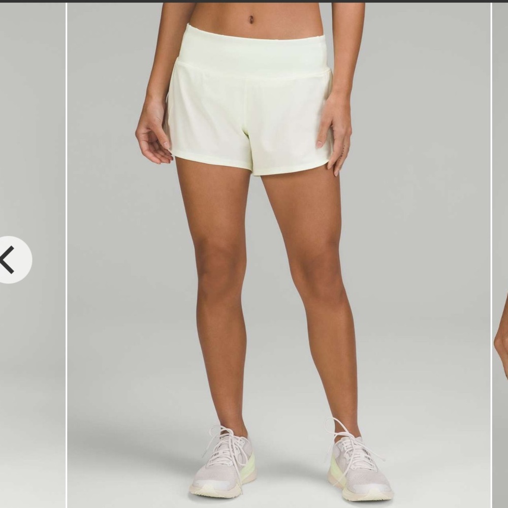 Lululemon Speed Up Mid-Rise Lined Short 4"